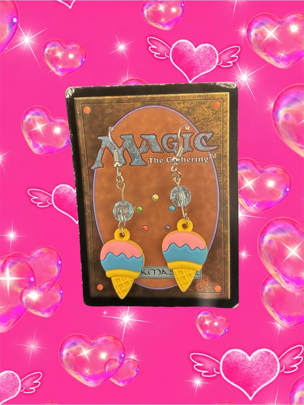 Ice Cream Earrings 🍦